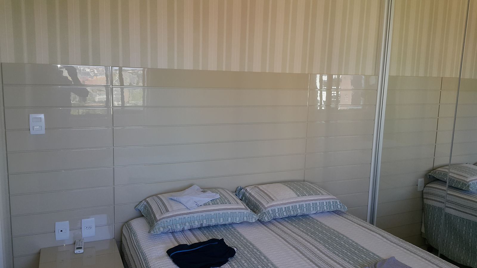 Quarto planejado Azul Móveis